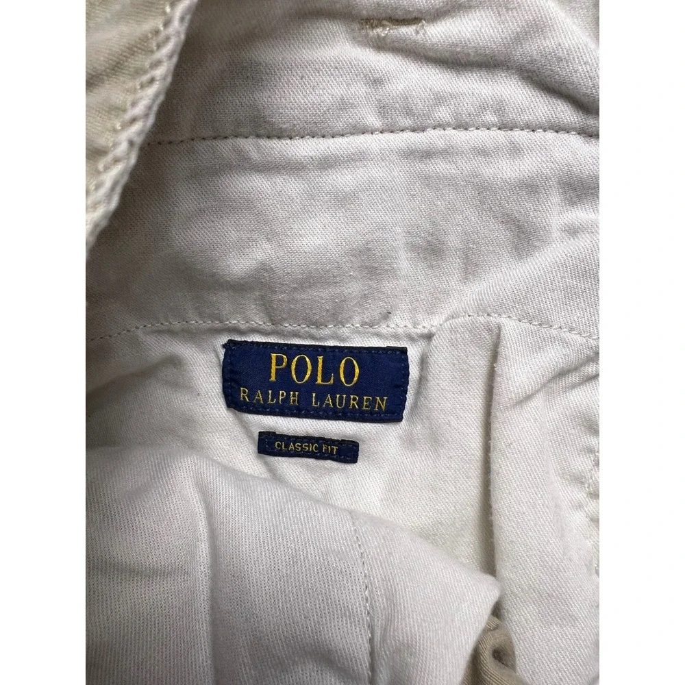 Polo Ralph Lauren Cargo Shorts Mens 38 Tan Ripstop Utility Classic Fit